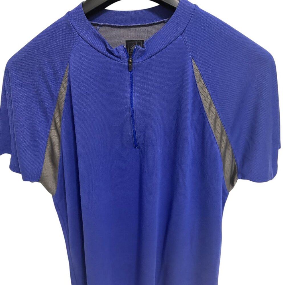 Vintage Nike ACG Cycling Jersey Shirt Men’s Size XL Blue 1/4 Zip